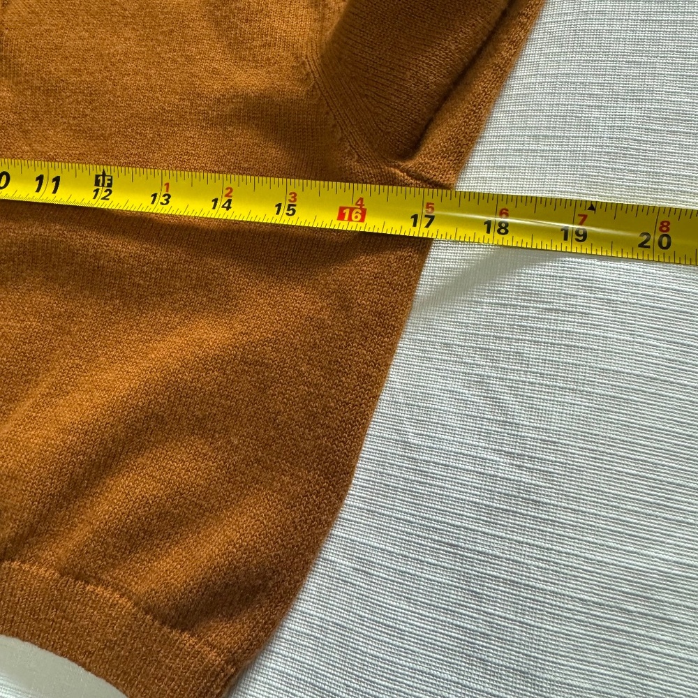 Aritzia Wilfred Brown Cropped Cardigan Fit Small - Picture 4 of 6
